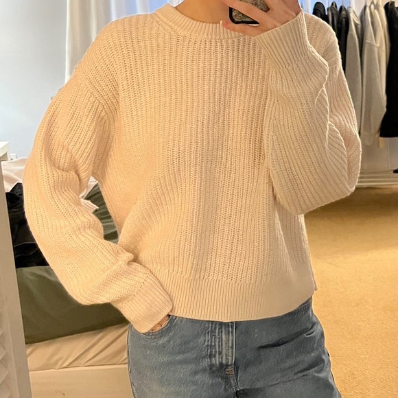 Wilfred 100% Merino Wool Maria Knit Sweater - Picture 3 of 11